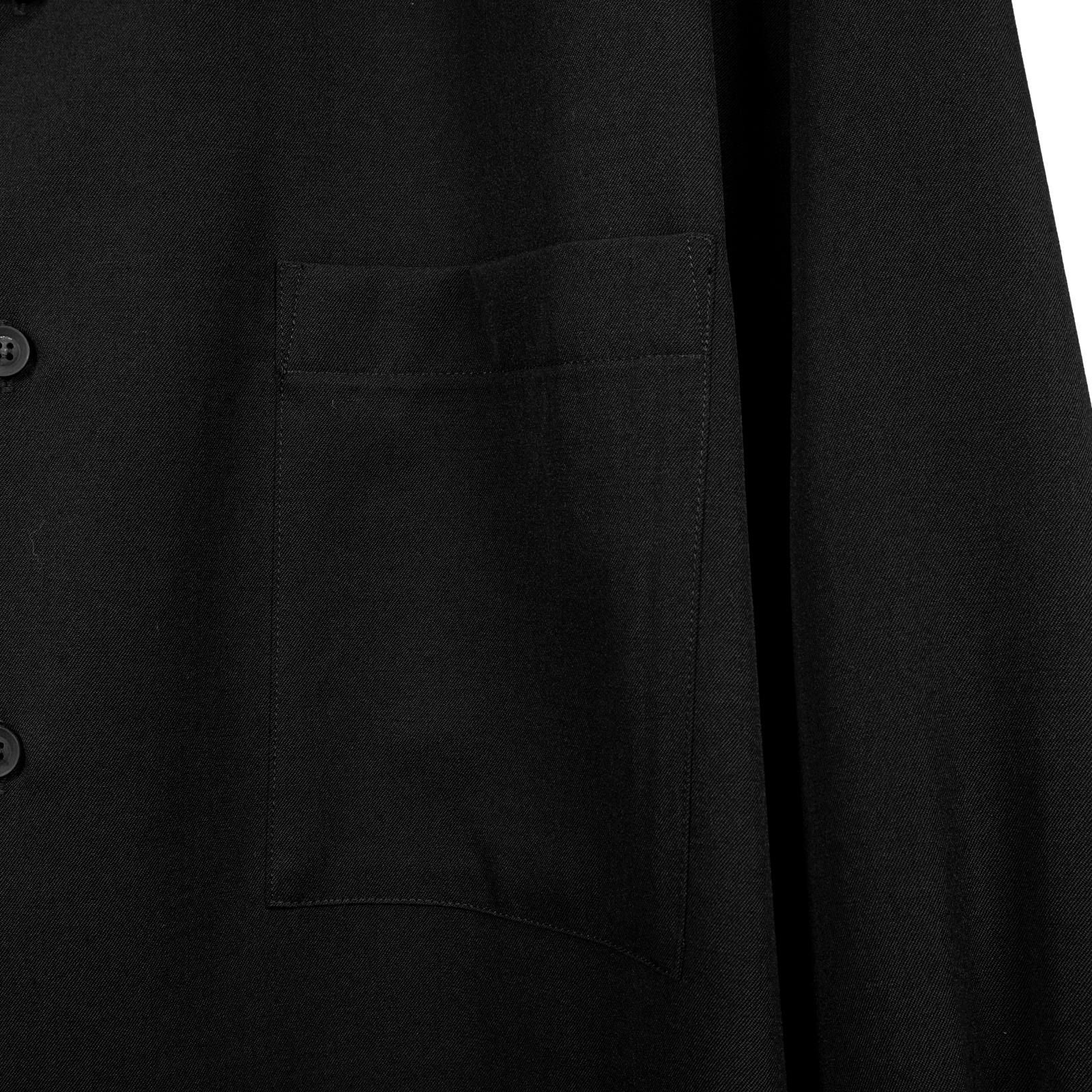 Yohji Yamamoto [HN-B34-100 / 前後段違いブラウス]