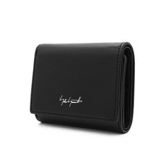 discord | yohji yamamoto / 三つ折りウォレットS / 財布 / ブラック / 牛革 / DA-A96-793