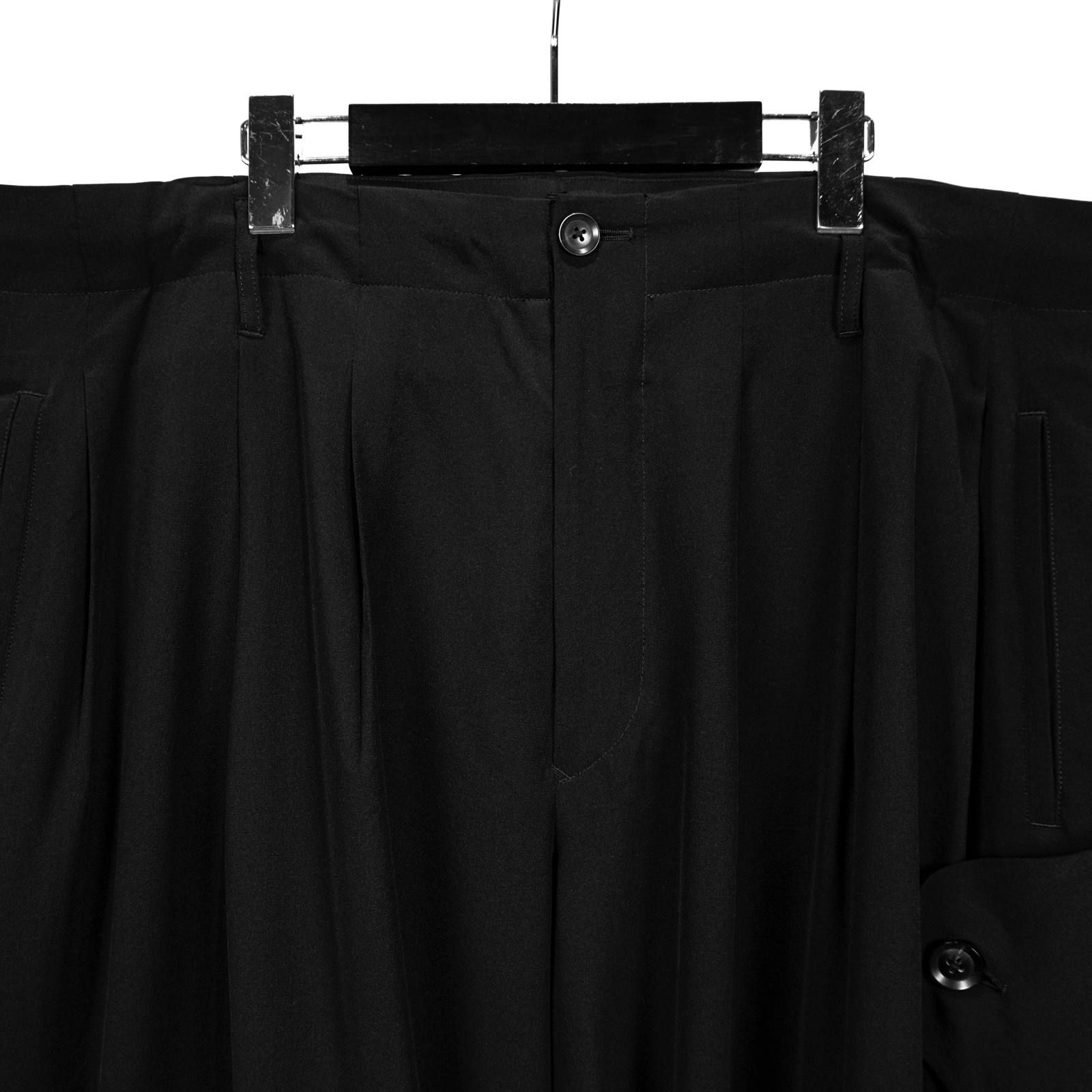 yohji yamamoto - Yohji Yamamoto [HN-P52-404 / 脇スカラップ