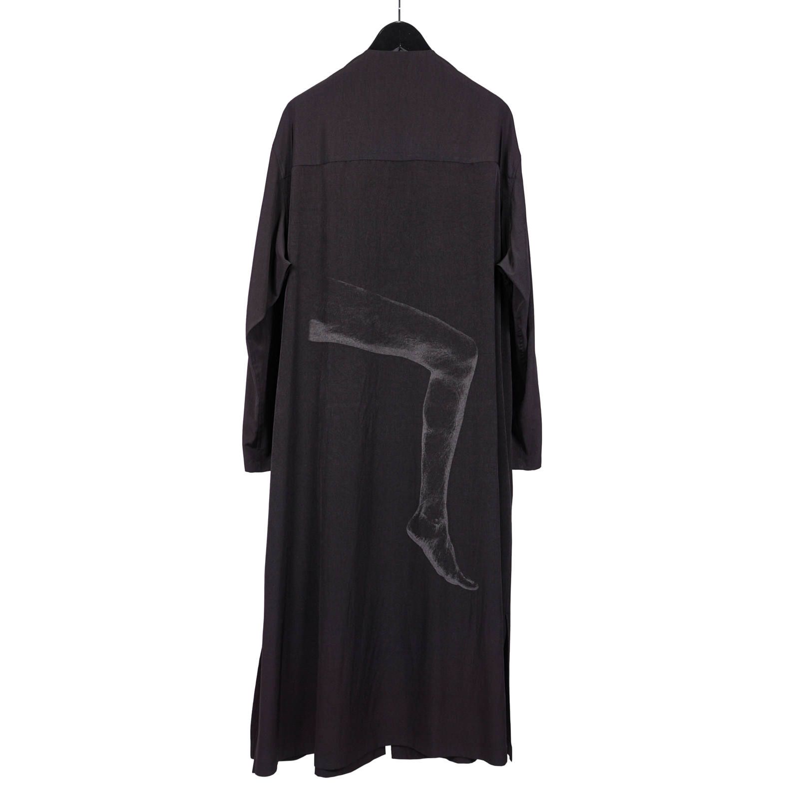 Yohji Yamamoto [HN-B50-804 / 二重前上プリントシャツ]