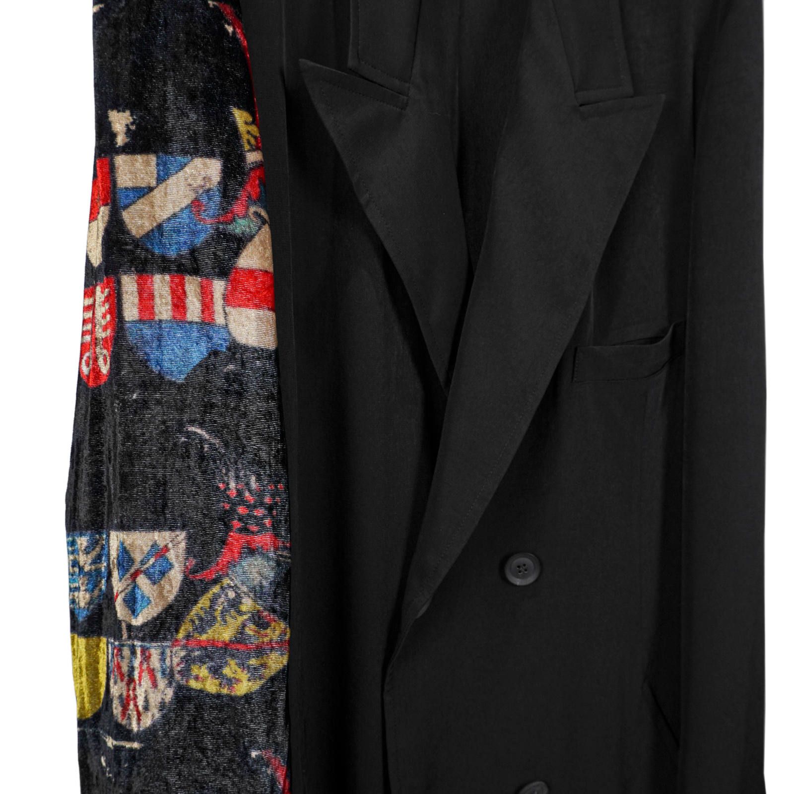 Yohji Yamamoto [HN-D15-810 / ピークドフレアドレス]