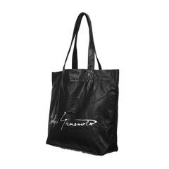 discord | yohji yamamoto / プリント トートバッグ L / ブラック / DN-I42-774