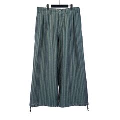 Yohji Yamamoto [HN-P20-305 / 12本タック太パンツ]
