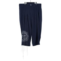 Yohji Yamamoto [HN-P43-503 / 太陽刺繍タックP]