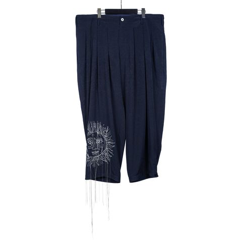 Yohji Yamamoto [HN-P43-503 / 太陽刺繍タックP]