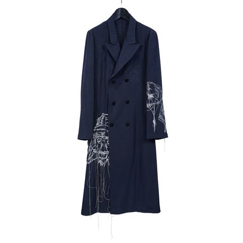 Yohji Yamamoto [HN-D16-805 / ピークドロングドレスC]