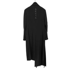 Yohji Yamamoto [HN-J46-500 / 右裾プリーツJKT]
