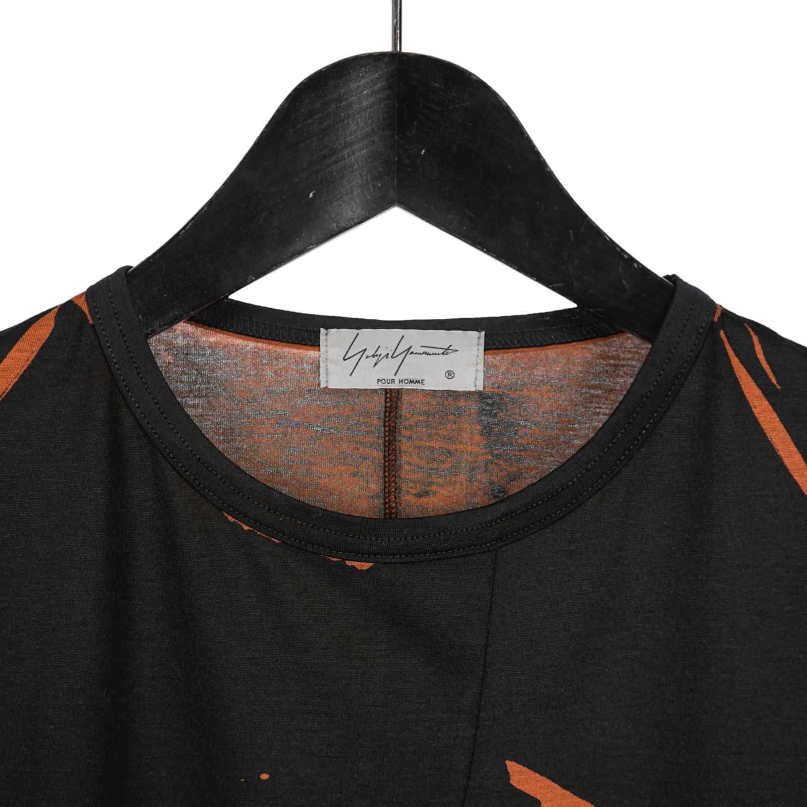 Yohji Yamamoto [HN-T10-272 / メッセージハギ長袖]