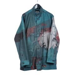 Yohji Yamamoto [HR-B29-034 / 内田双子柄 スタンド藪ポケットB]