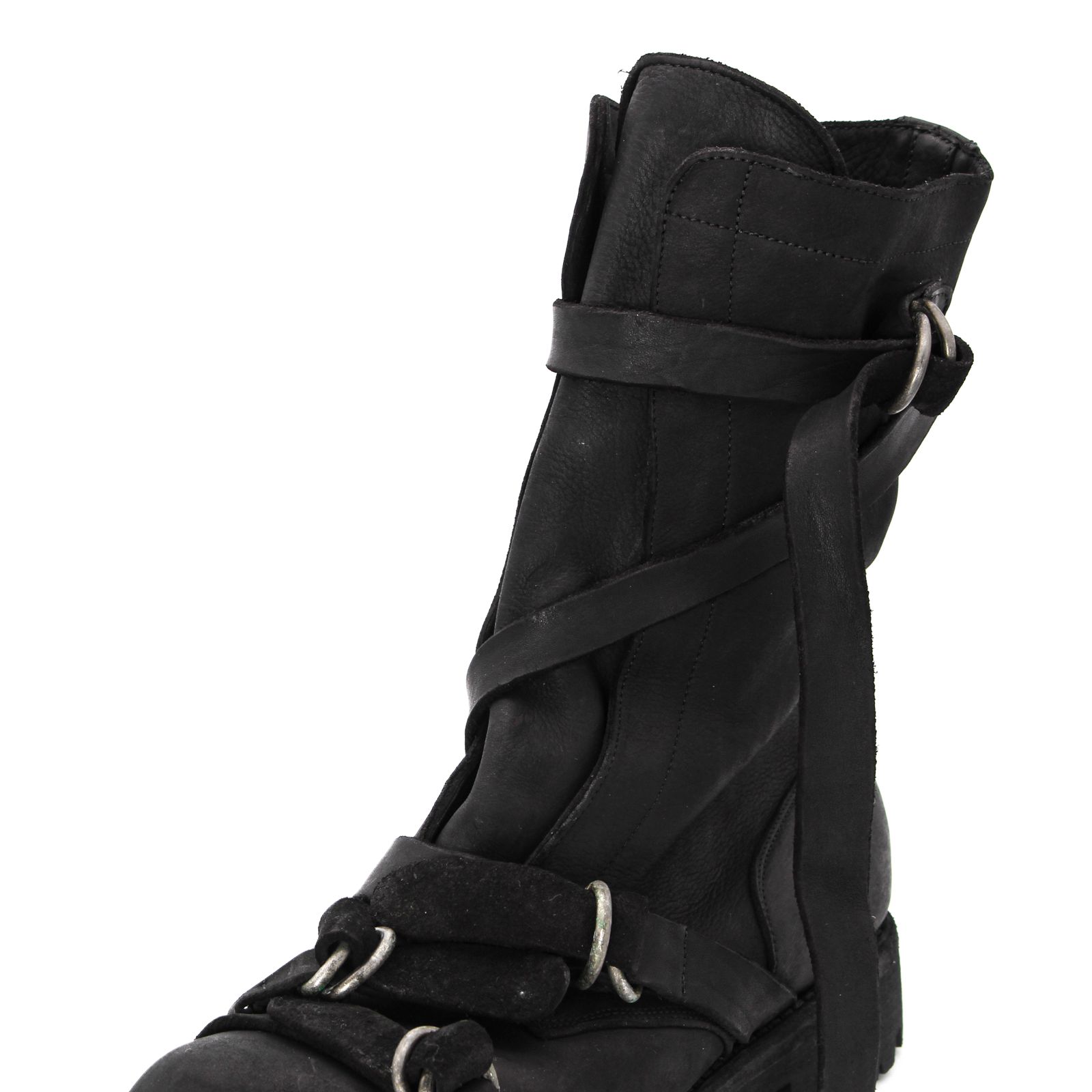 pour homme | × GUIDI MILITARY BOOTS / ブーツ (メンズ) / ブラック / HO-E24-770