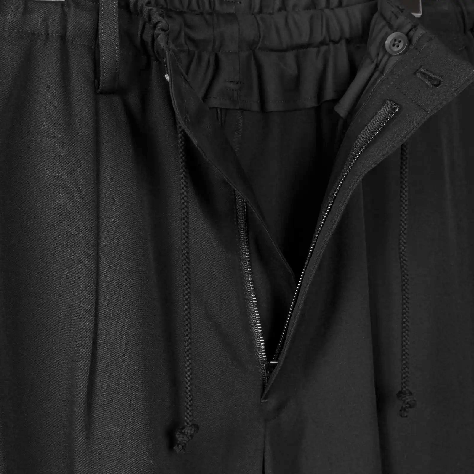 pour homme | RE 定番カラスパンツ (メンズ) / REギャバ / ブラック / HW-P04-140