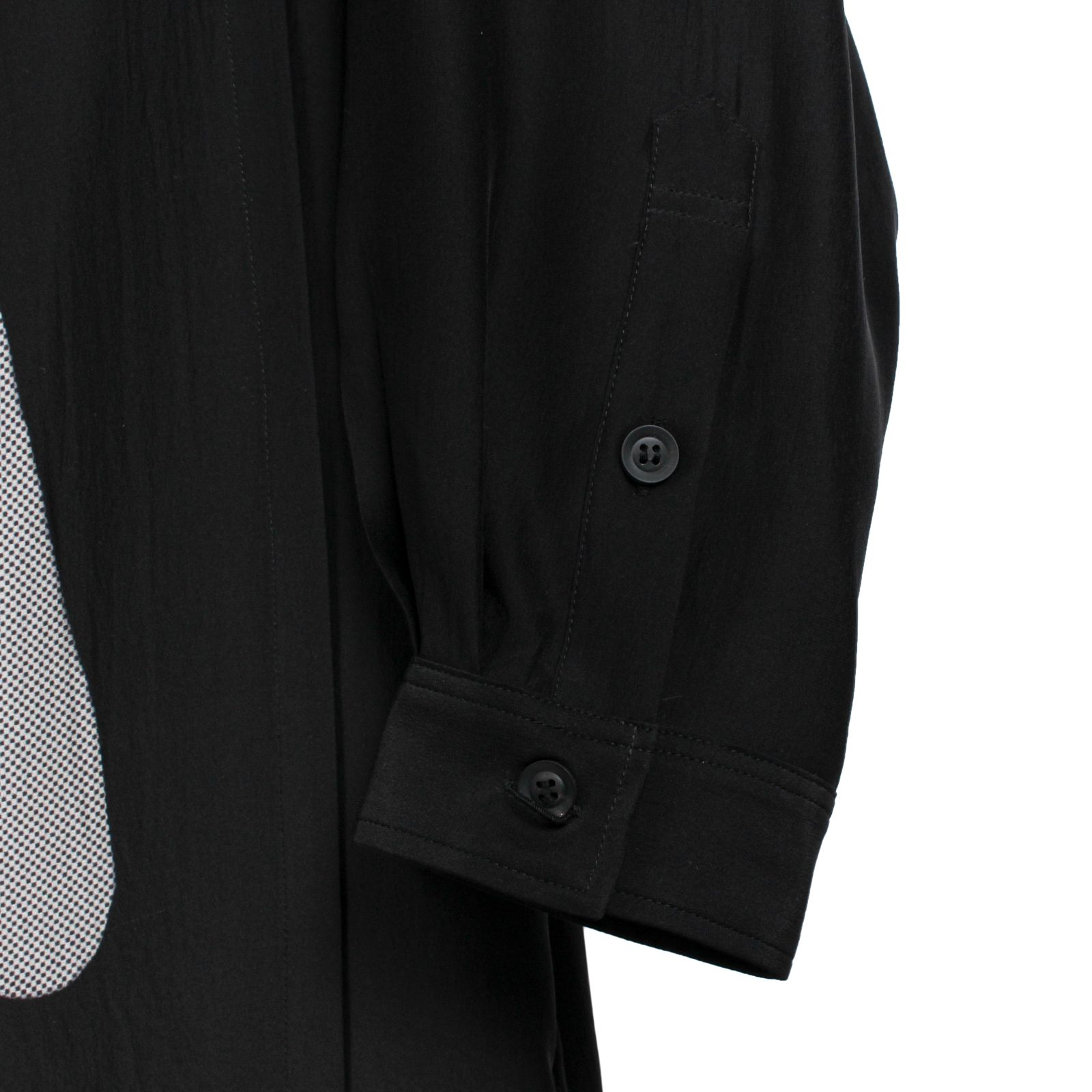 pour homme 前フラシ布付きブラウス / HX-B57-832
