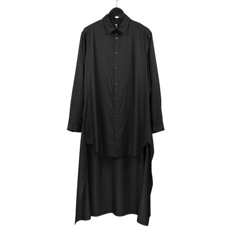 Ground Y | LONG SHIRT / シャツ・ブラウス (ユニセックス) / ブラック / GM-B04-209