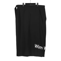 pour homme | WPTペグトップS (メンズ) / ラップスカート (メンズ) / ブラック / HO-S11-225