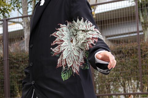 Yohji Yamamoto [緻密な柄合わせが生み出すアート作品]