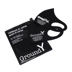 2pack Mask Ground Y - Yohji Yamamoto Logo / GA-A11-956
