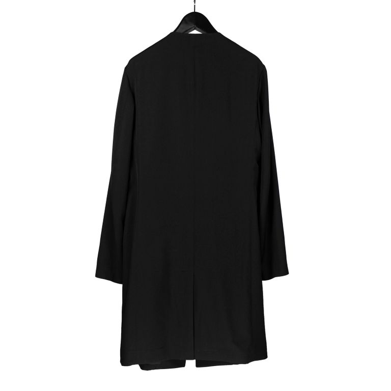 yohji yamamoto - pour homme ノーカラーロングJKT / HG-J11-100 