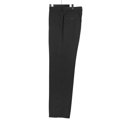 COSTUME D’ HOMME | ノータックパンツ (メンズ) / スーツギャバ / ブラック / HW-P85-150