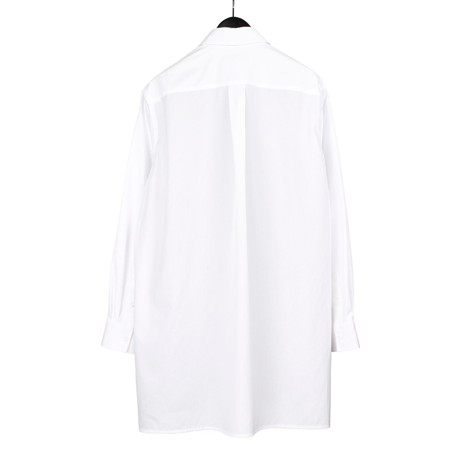 Y's for men | TRIPLE COLLAR SHIRT IN BROAD AND CELLULOSE POPPY / シャツ・ブラウス (ユニセックス) / エンジ / ML-B19-856