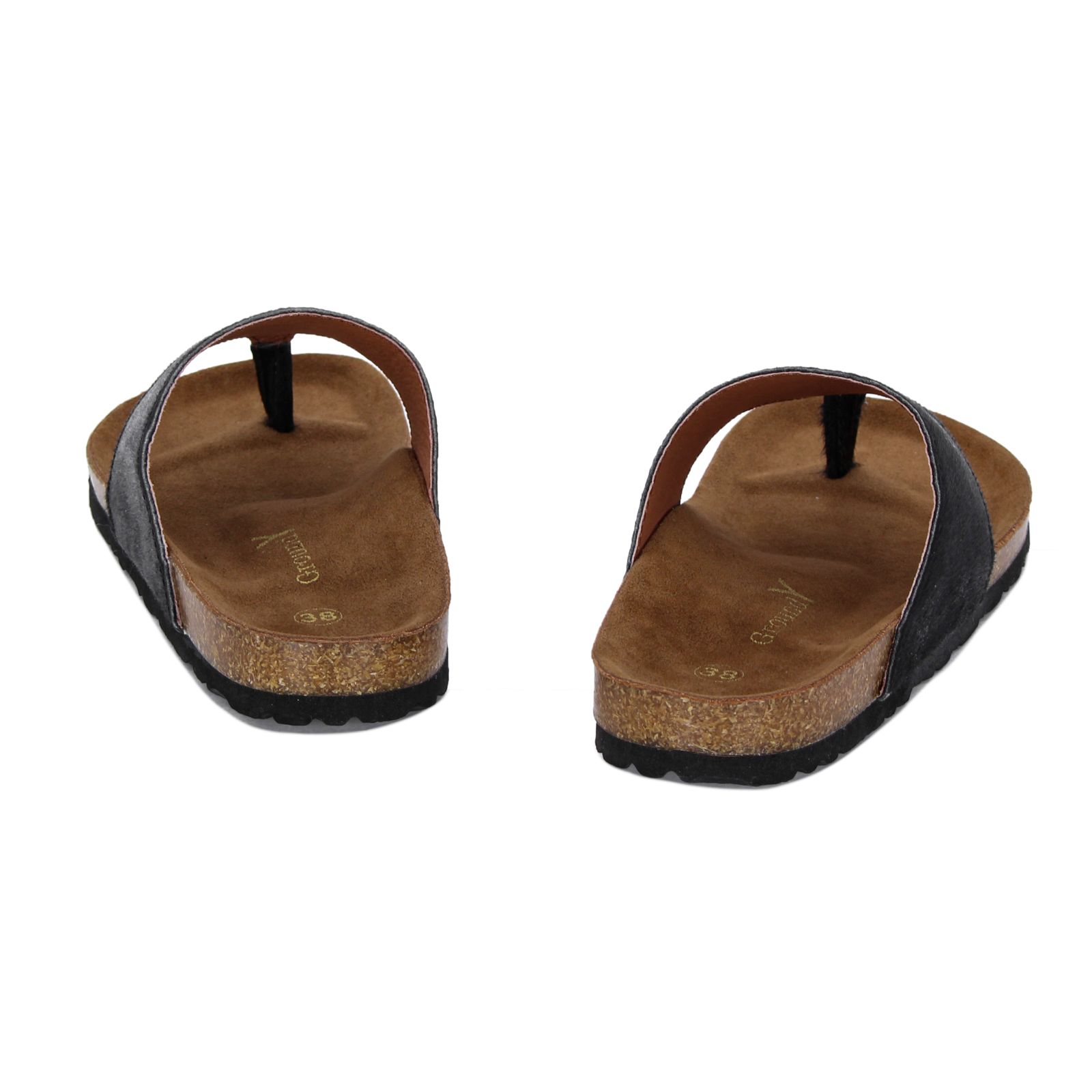 Ground Y | Unborn Calf Sandal / サンダル (メンズ) / ブラック / GT-E01-701