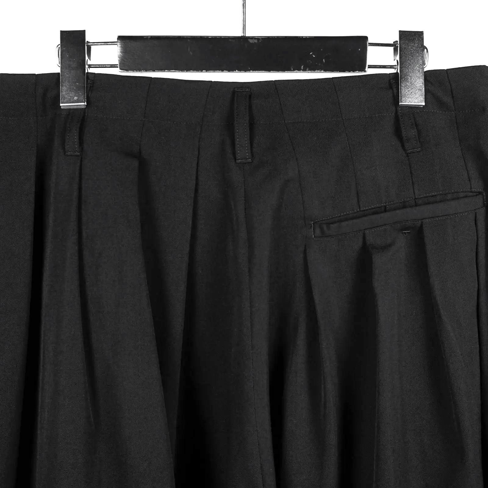 pour homme | 定番バルーンパンツ (メンズ) / ブラック / HW-P08-100