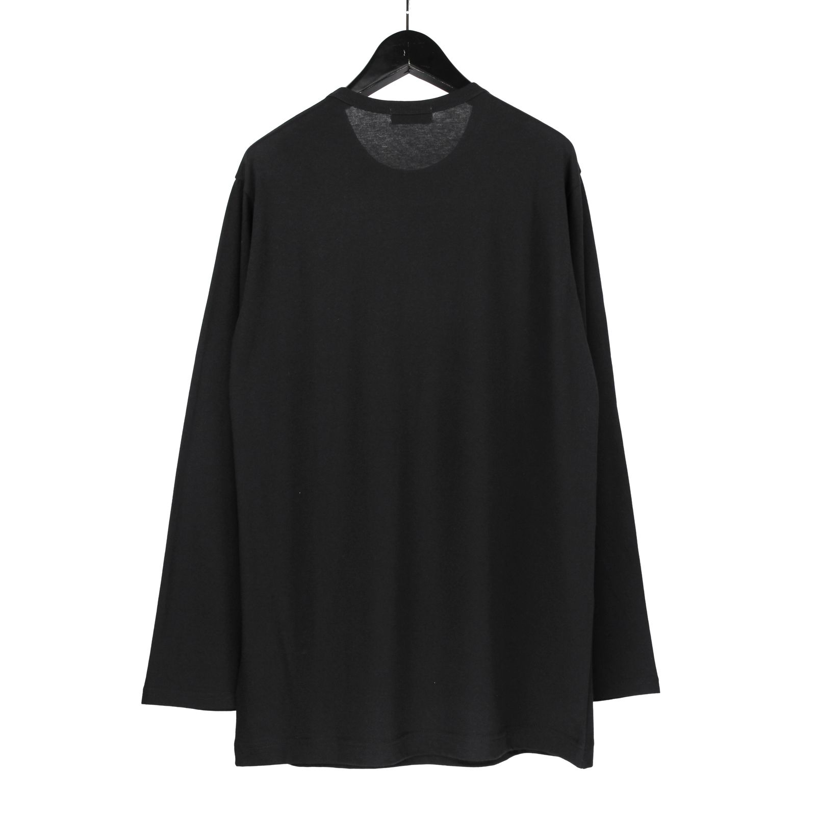 pour homme | 長袖PT B (メンズ) / 長袖カットソー / ブラック / HK-T88-986