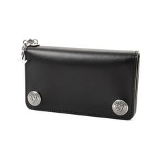 GOTHIC YOHJI YAMAMOTO GOTHIC COW LEATHER WALLET S / ウォレット・財布 (ユニセックス)  / 牛革 シルバー Silver950 / HA-A34-720