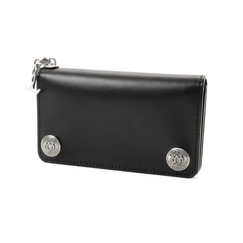 GOTHIC YOHJI YAMAMOTO GOTHIC COW LEATHER WALLET S / ウォレット・財布 (ユニセックス)  / 牛革 シルバー Silver950 / HA-A34-720