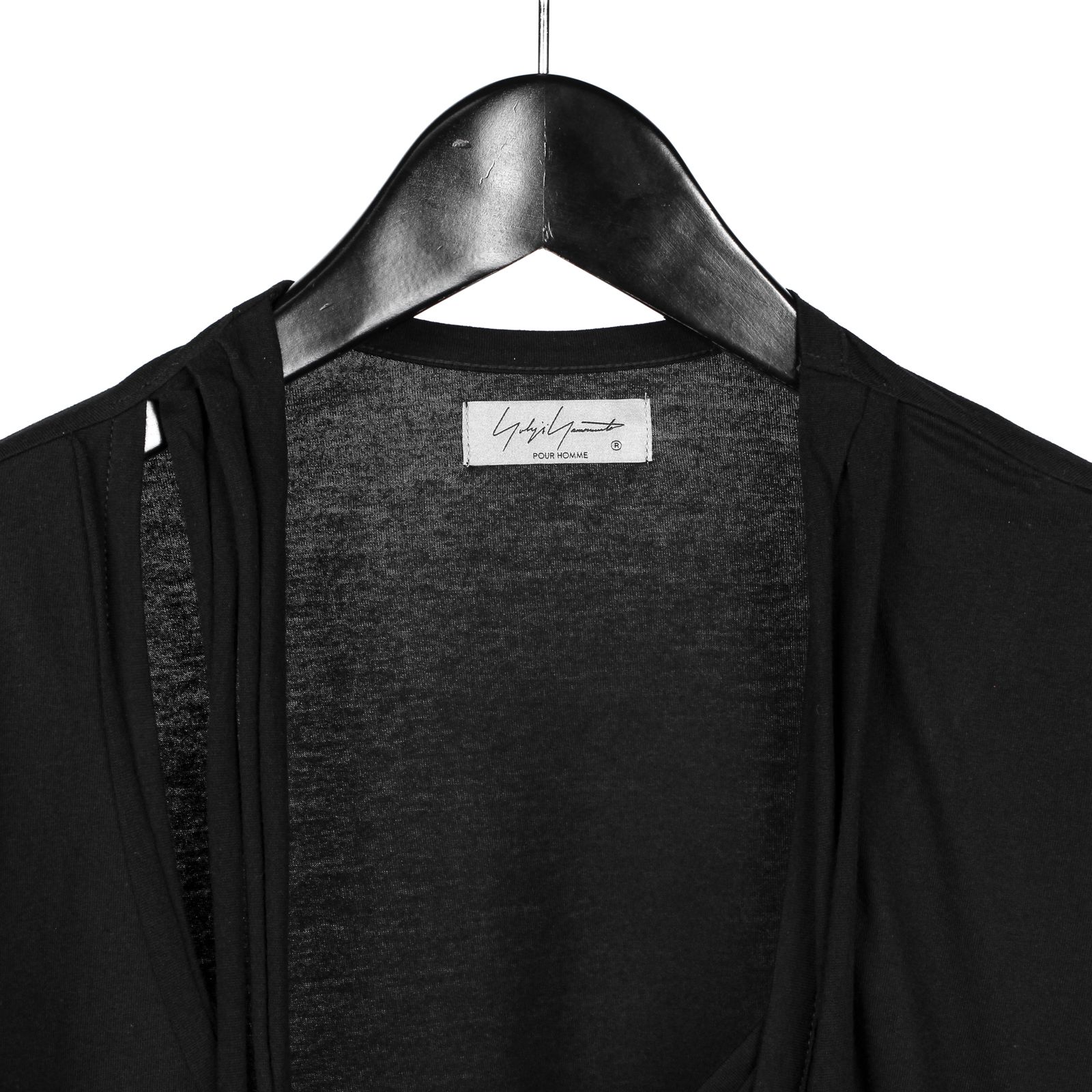 yohji yamamoto - pour homme レイヤード風長袖 / HX-T50-086