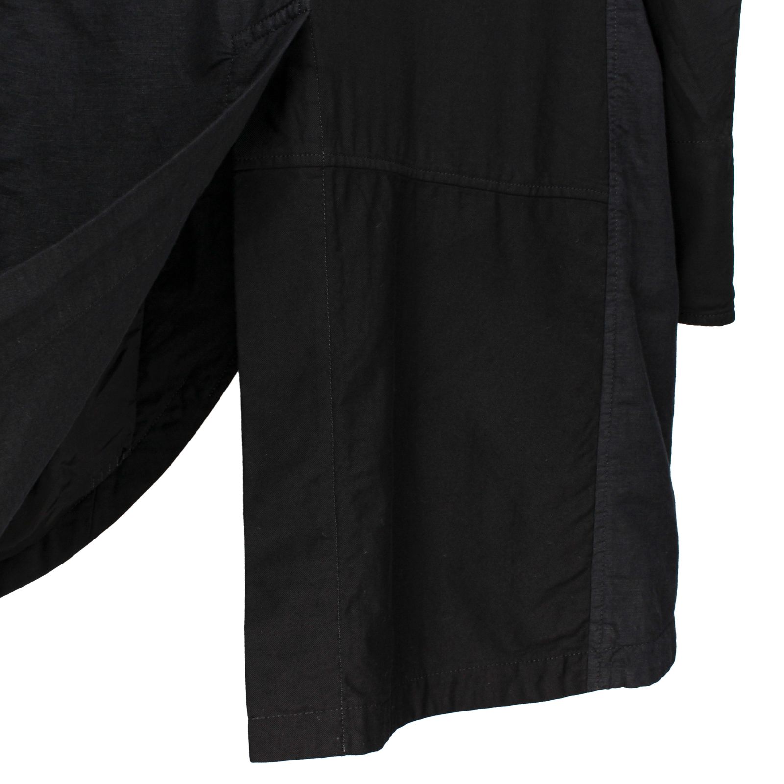 Ground Y | CUBISM PATCHWORK PRODUCT DYED SWITCHING FRONT HEM WIDE CUT JACKET / ジャケット (ユニセックス) / GP-J20-806