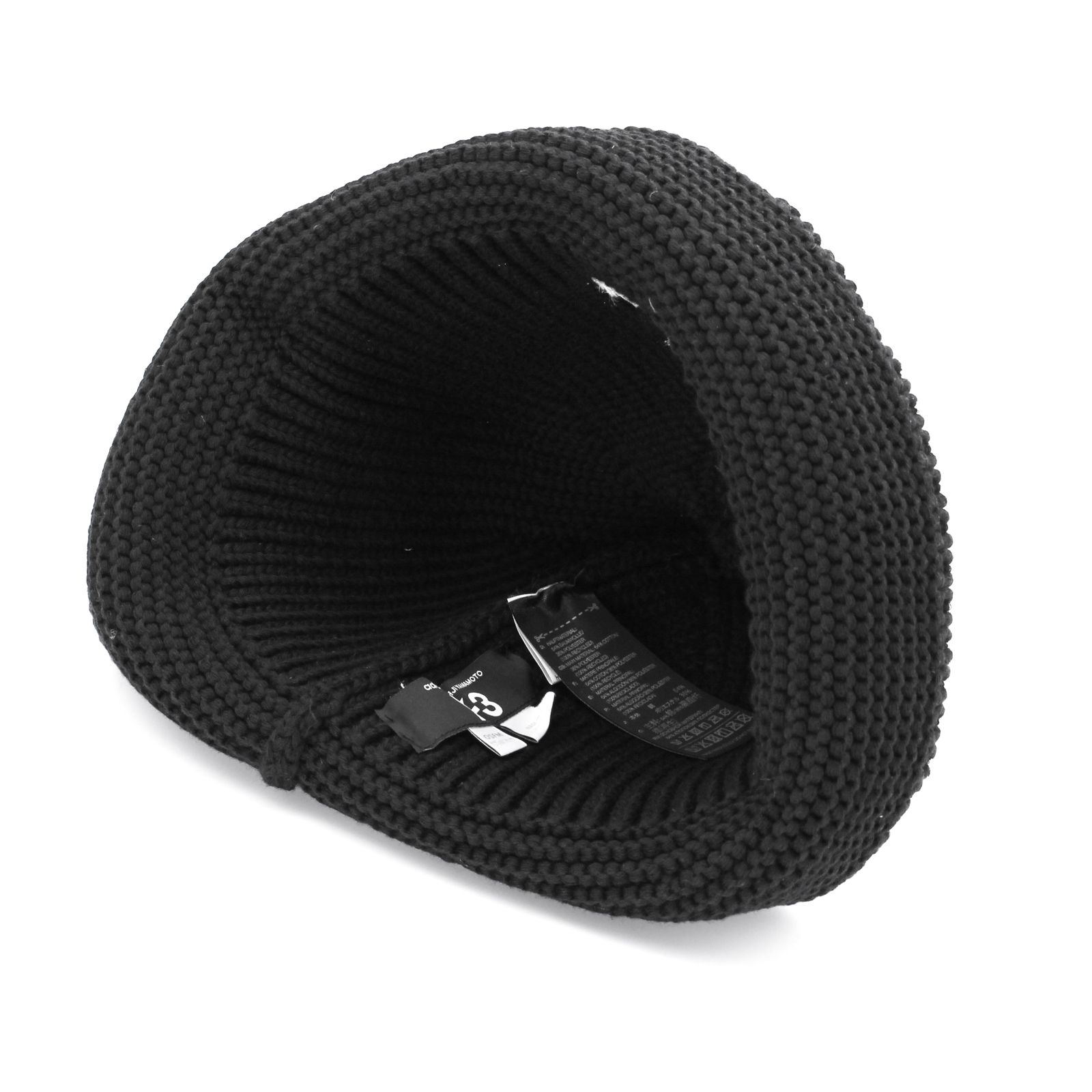 Y-3 | U Y-3 KNITTED HAT  / ニットハット (ユニセックス) / ブラック / JX8305-ACCA25