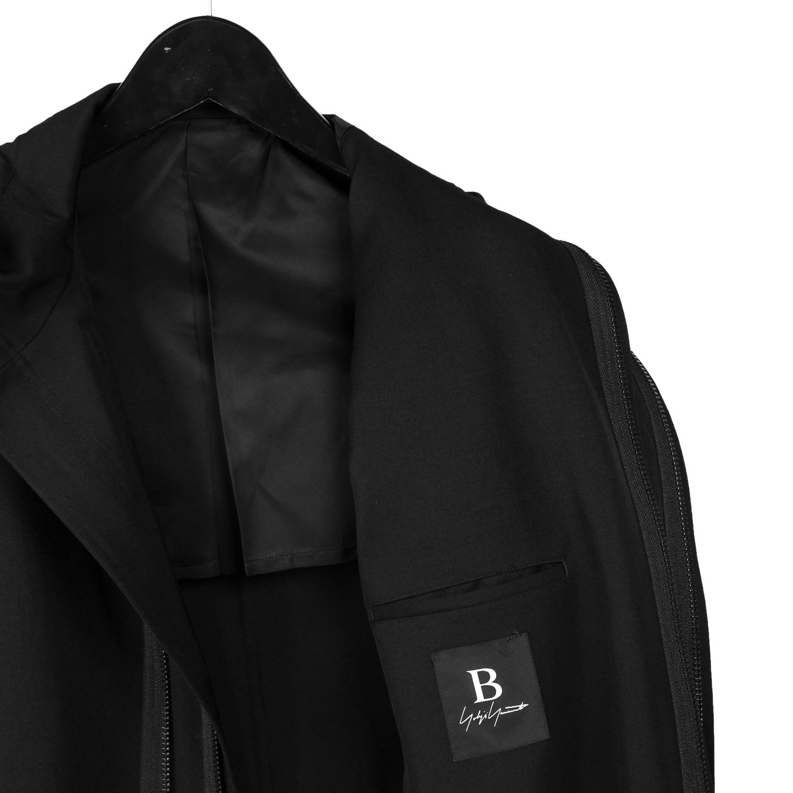 B Yohji Yamamoto - B Youhji Yamamoto GABARDINE B-DOUBLE ZIP