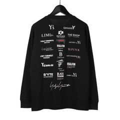 YY Inc. LOGO ALLBRAND PRINT Long Sleeve T / GN-T78-878 2020S/S collection【USED・Sランク〔未使用品〕】 限定品