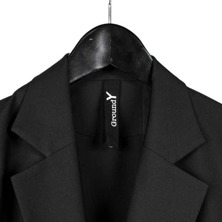 Ground Y - T-W Gabardine Cloak Docking Jacket / GA-J05-100 