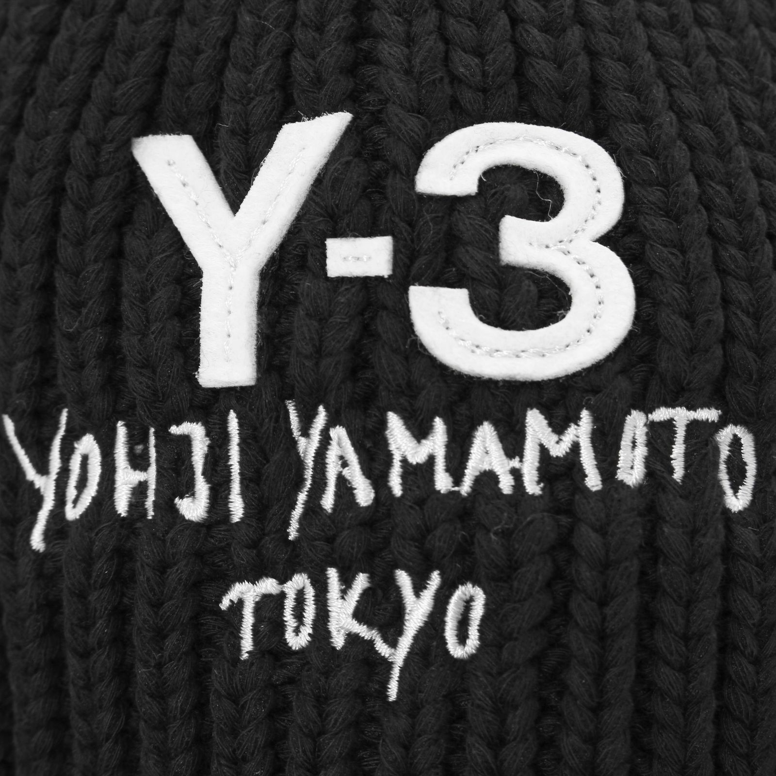 Y-3 | U Y-3 KNITTED HAT  / ニットハット (ユニセックス) / ブラック / JX8305-ACCA25