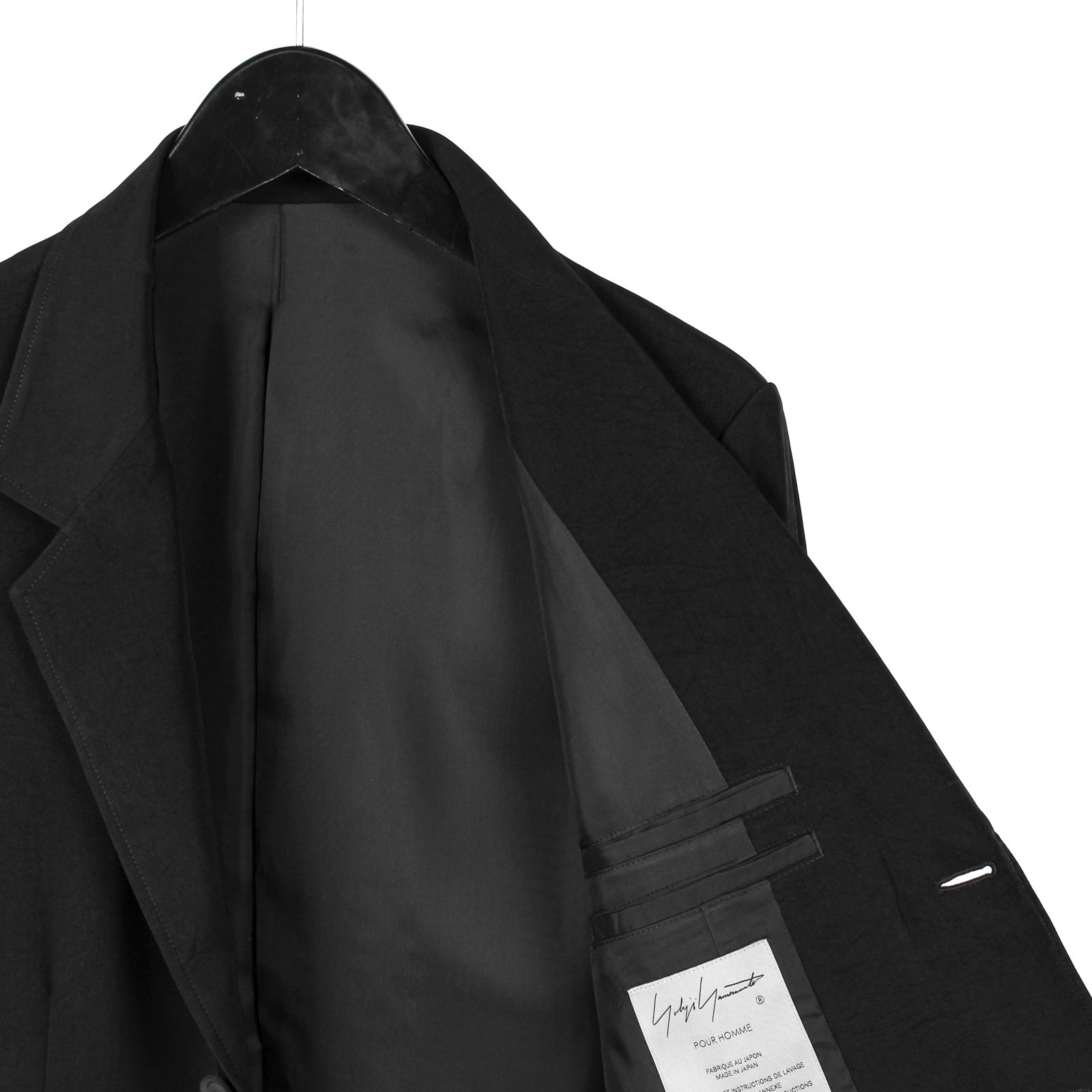yohji yamamoto - pour homme | 脇後ろ中心ファスナーJ / TA