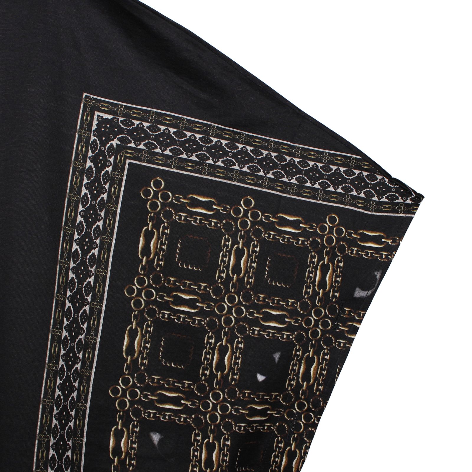 Ground Y | Poncho cut and sew / 半袖 ポンチョ (ユニセックス) / ダーク / GM-T29-843