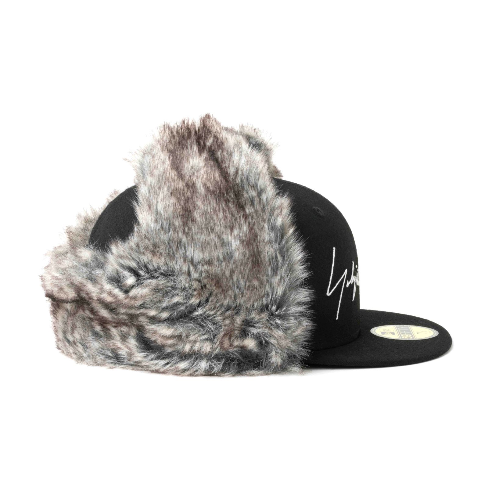 pour homme × NEW ERA 5950 DE YY LOGO / キャップ / ブラック / 59FIFTY Dog Ear / HE-H85-977