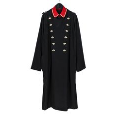 pour homme 目玉付き赤襟軍服ドレス / HD-D07-500