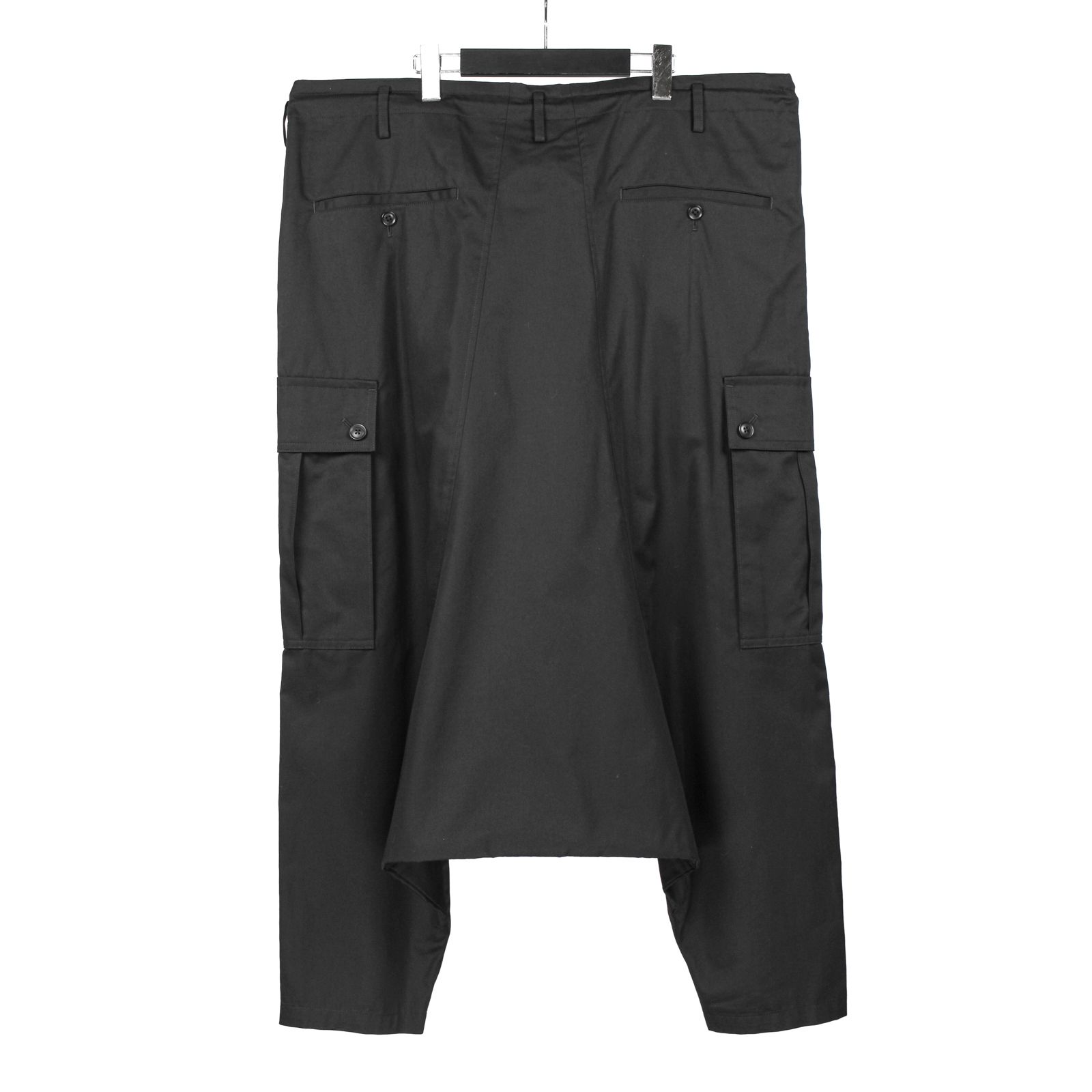 Ground Y | SIDE PKSAROUEL PANTS  / サルエルパンツ (ユニセックス) / ブラック / GM-P02-017