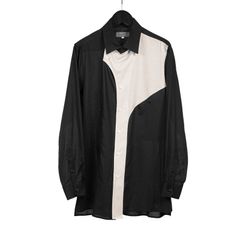 Yohji Yamamoto [HR-B52-815 / 前切り替えシャツA]