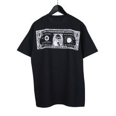 × KOTA OKUDA DOLLAR PRINT SHIRTS  / プリントTシャツ / ブラック / YD-B49-037