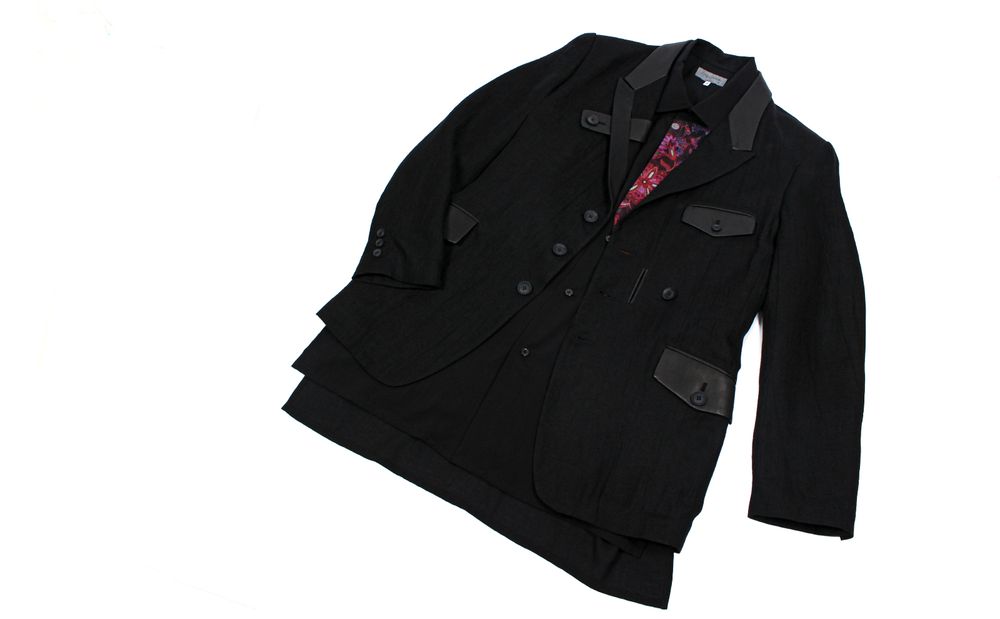 Yohji Yamamoto [生地のコンビネーションとバランス]