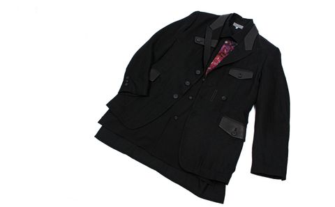 Yohji Yamamoto [生地のコンビネーションとバランス]