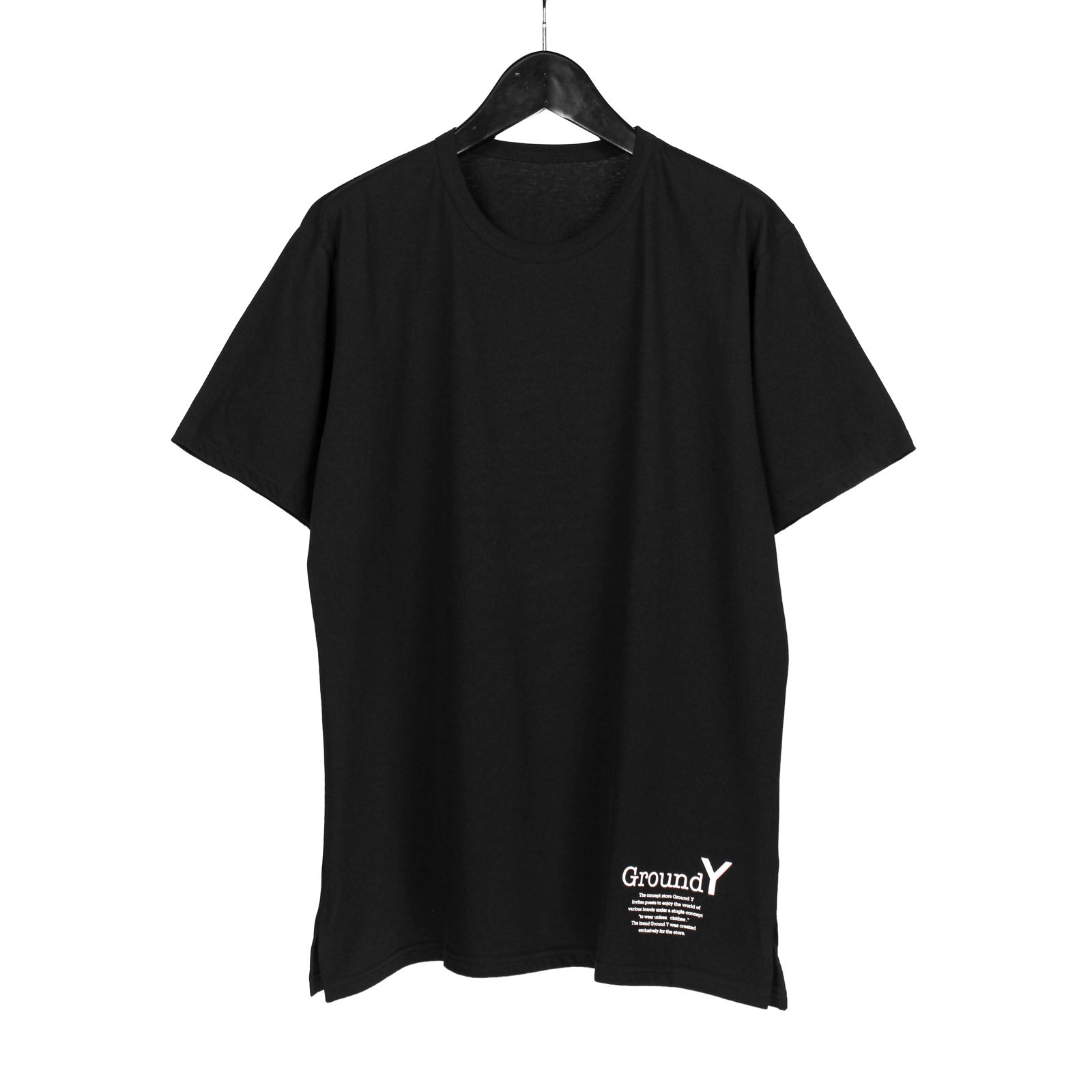 Yohji Yamamoto（Tシャツ/カットソー(七分/長袖) ・ ブラック