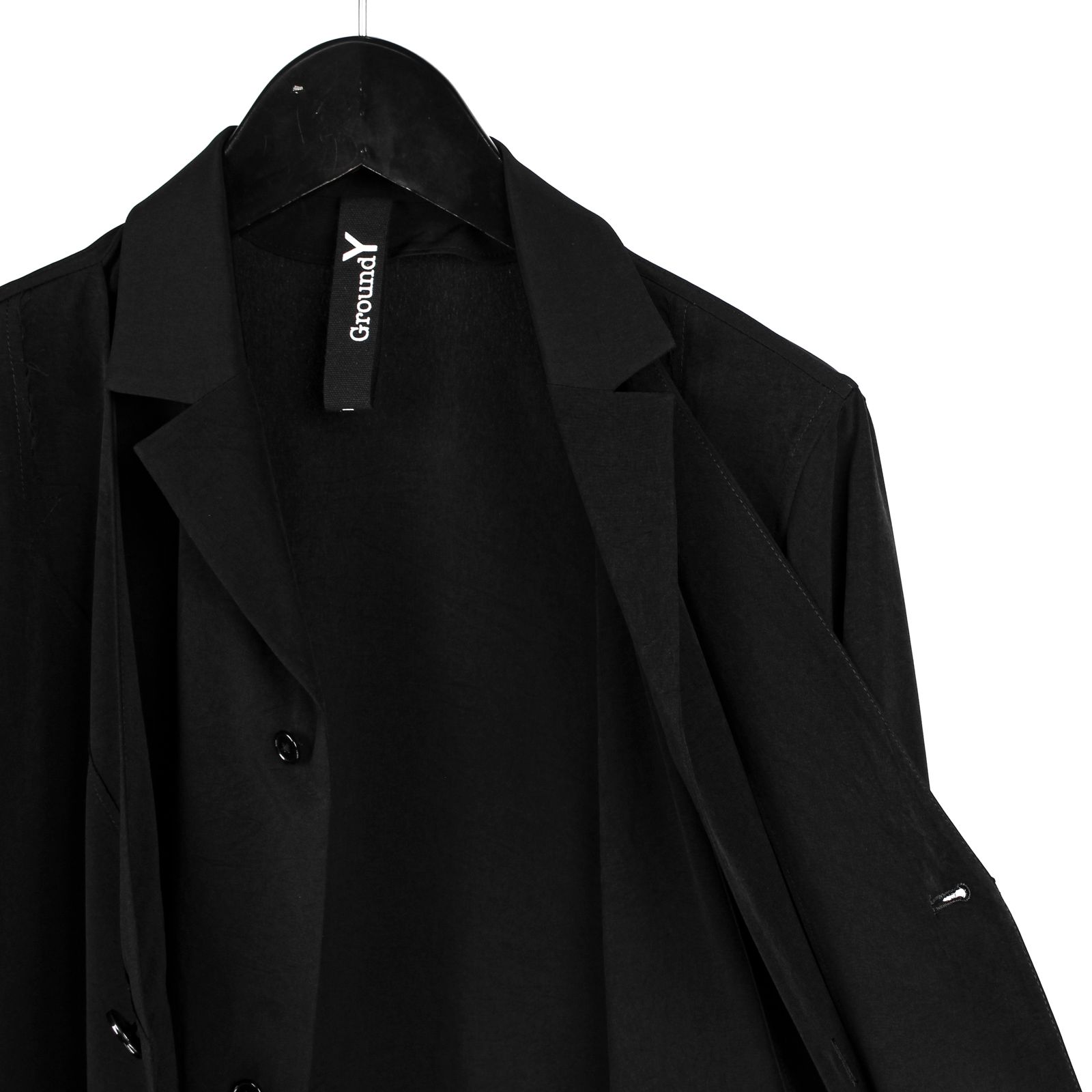 Illusionism open collar jacket / GJ-J01-500