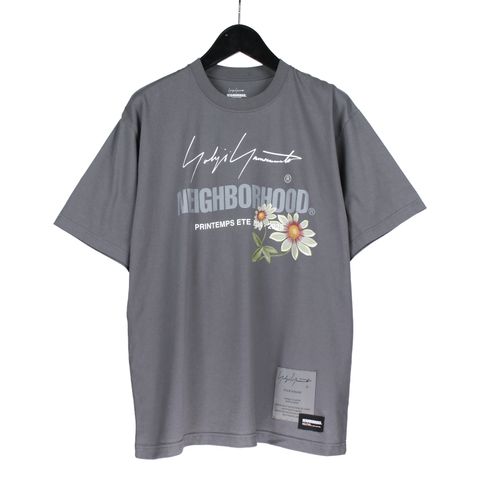 【カート購入不可】 pour homme | × NEIGHBORHOOD TEE SS-1 / Tシャツ (メンズ)  / グレー / HP-T89-996-1