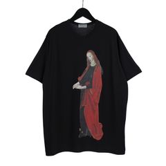 pour homme | プリント半袖 カットソー (メンズ) / ブラック / HS-T97-988