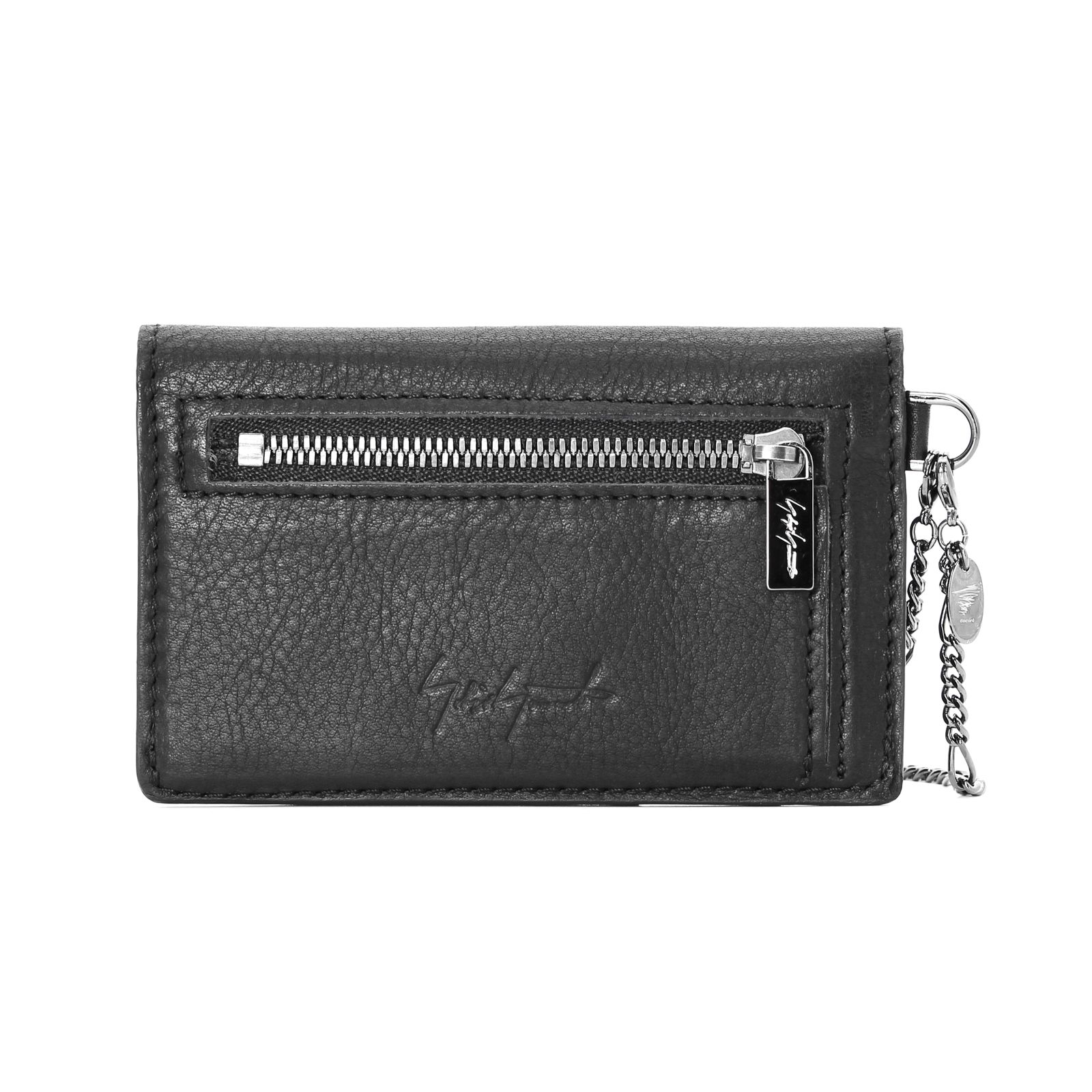 discord | yohji yamamoto / トライアングルフラップウォレット / 財布 / 牛革 / DL-A11-784