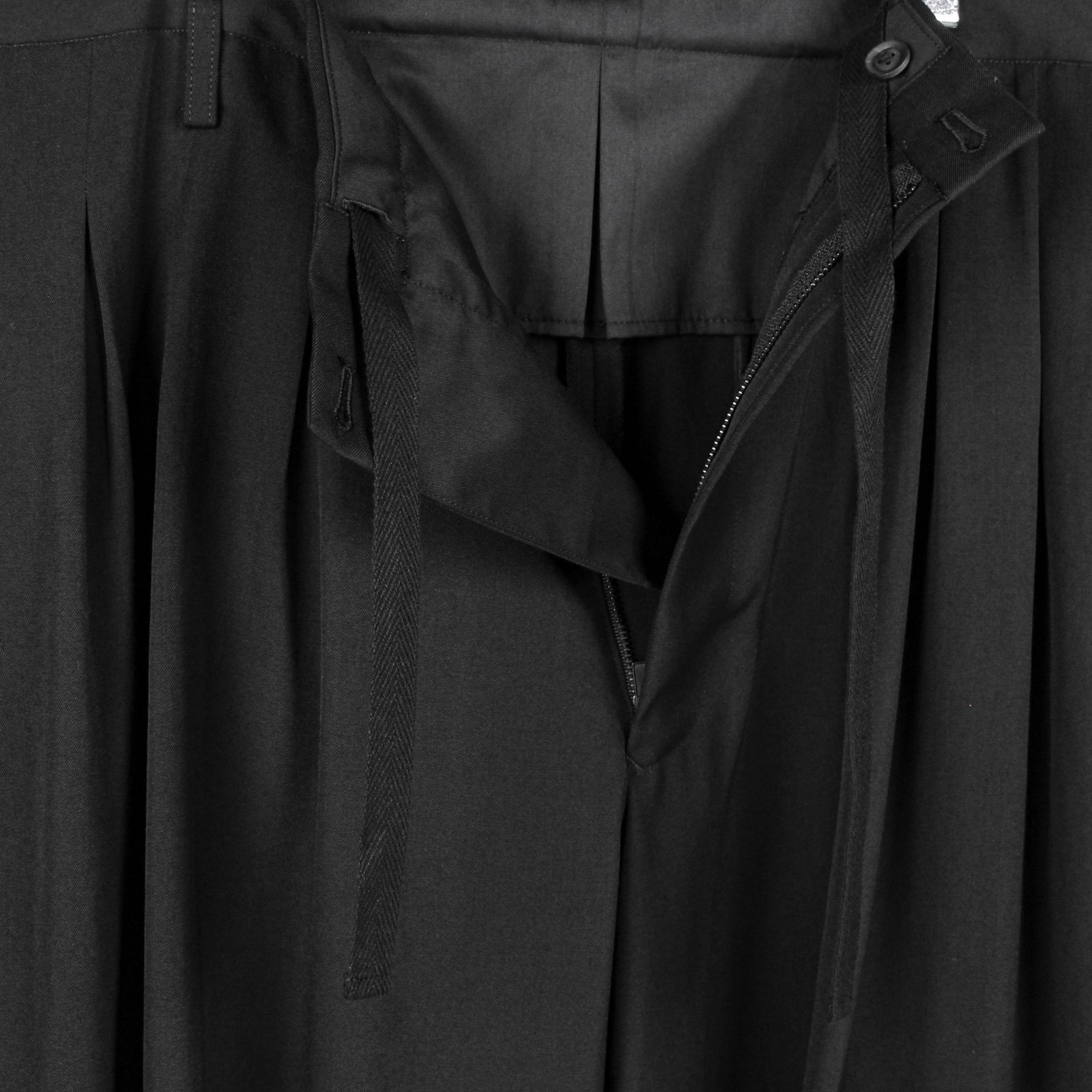 pour homme | 12本タックP (メンズ) / シワギャバ / ブラック / HL-P07-100